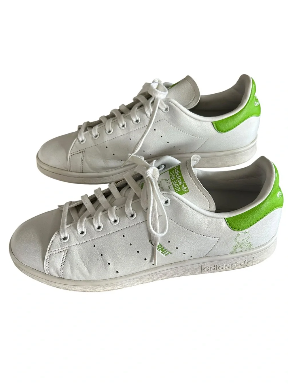 Adidas Stan Smith Limited Edition KERMIT THE FROG Leather Sneakers Mens 11.5
